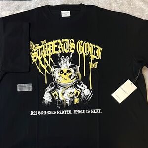 Students Golf Black Tee